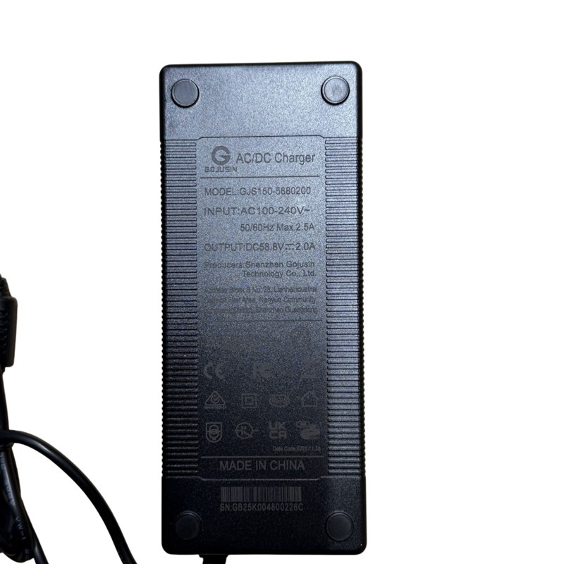 Oplader - E7 / S2 / Zero 10 / 10X (52v)