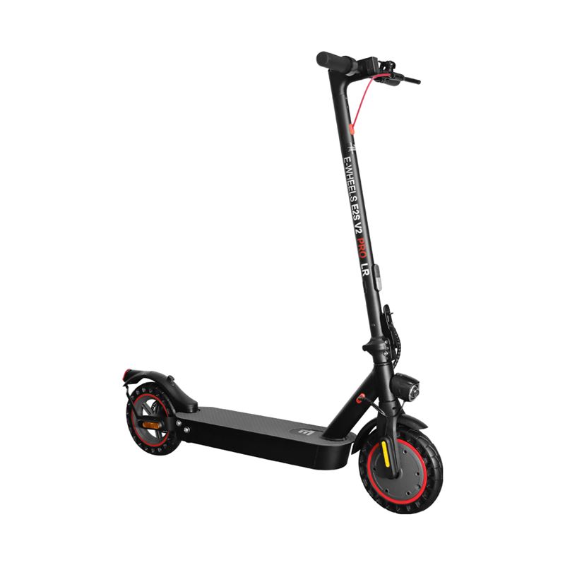 E2S V2 Pro Long Range - Sort - P.fri - 20 km/t