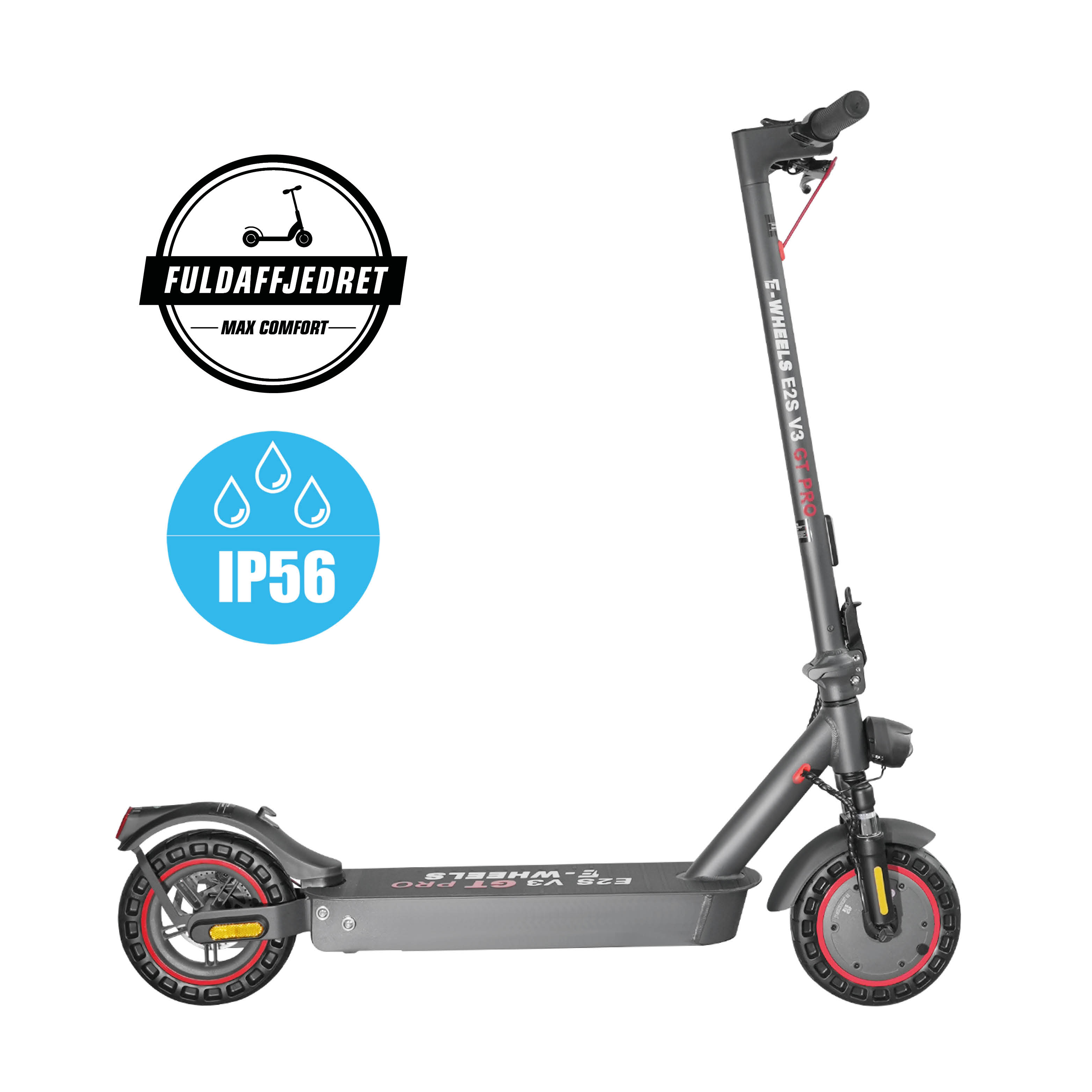 E2S V3 GT Pro – Grå – P.fri