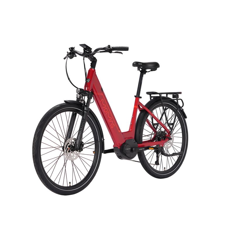 Momas Balance+ 2026 - Red - S (EN50604 battery, Digiwise display)