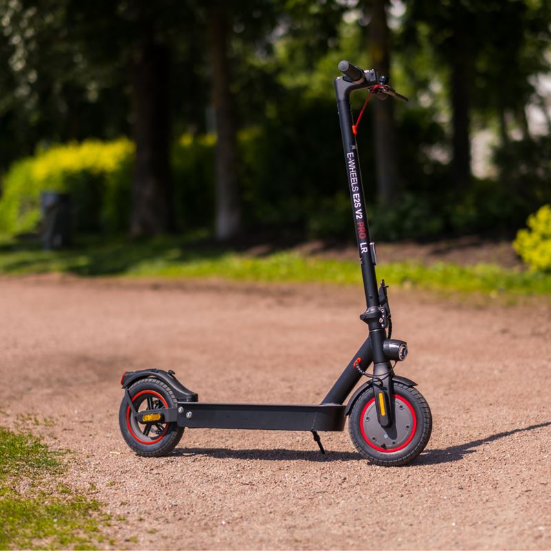 E2S V2 Pro Long Range - Sort - P.fri - 20 km/t