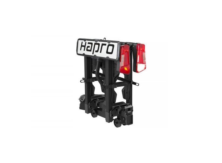 Hapro Atlas Premium Xfold II sammenfoldet og oprejst til kompakt opbevaring